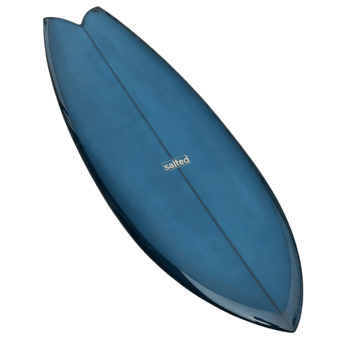 Salted Surfboard twin fin