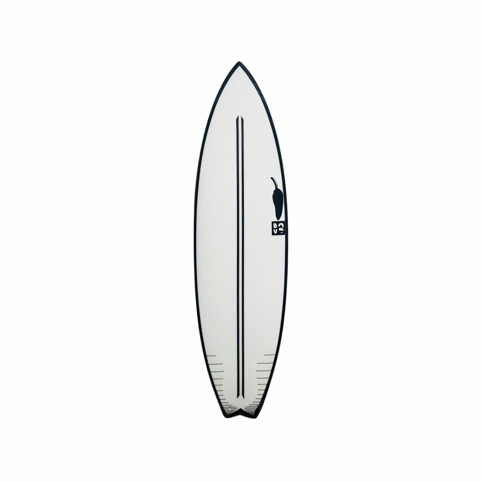 Chilli BV2 (Black Vulture 2) | Twin Tech Epoxy | 6'2" x 20 1/4" x 2 5/8".